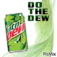 mountain dew !! animerad GIF
