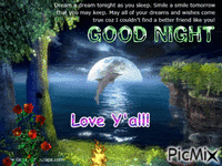 Good Night Family! - GIF animado gratis