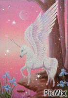 Pegasus Unicorn - Ingyenes animált GIF