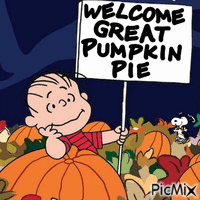 Great Pumpkin Pie GIF animata