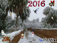 Bonne année à tous! - GIF animate gratis