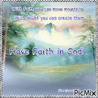 scripture faith GIF animé