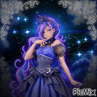 Princess Luna ☾ - GIF animado grátis
