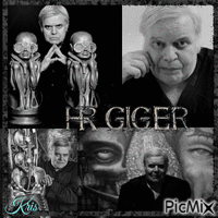 H.R. Giger - Darmowy animowany GIF