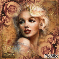 Marilyn Monroe geanimeerde GIF