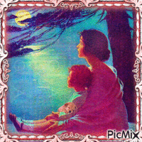 MOTHER AND DAUGHTER BOND 动画 GIF