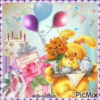 Joyeux Anniversaire  _  Happy Birthday ......... ♥