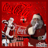 Coca-Cola de Noël ( GIF animé