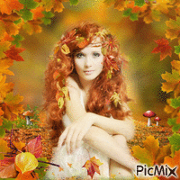 Herbst automne autumn - Ingyenes animált GIF