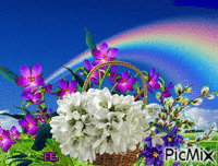 Tavaszi virágok! - Ingyenes animált GIF