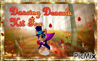 Dancing Dracula Kit Fox - Zdarma animovaný GIF