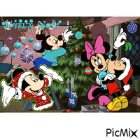Mickey à Noël