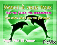 Paix Et Amour - Animovaný GIF zadarmo