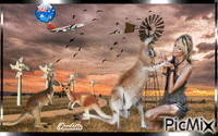 australie - Zdarma animovaný GIF
