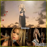Shakira - Безплатен анимиран GIF