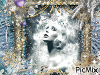Regina delle nevi - Besplatni animirani GIF