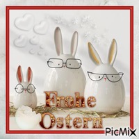 Frohe Ostern анимирани ГИФ