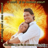 An evening and a nice weekend!a1 - Gratis animerad GIF