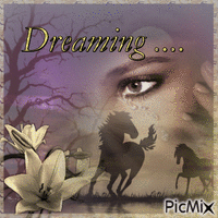 Dreaming .... GIF animé