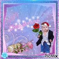 Concours : Bébé de Noël - tons roses et bleus