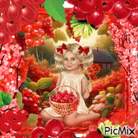 red currant child - GIF animé gratuit