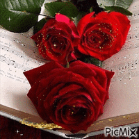 rose GIF animasi