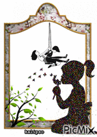 on a swing.. 动画 GIF