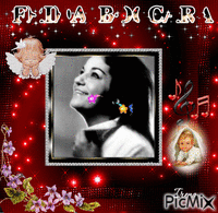 Frida Boccara animuotas GIF