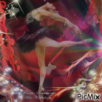 Bailarina clássica GIF animado