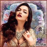 Beautiful Deepika Padukone - GIF animé gratuit