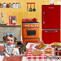 kitchen animovaný GIF