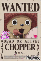 wanted chopper - Gratis animerad GIF