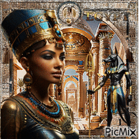 Königin Kleopatra - 無料のアニメーション GIF