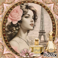J'adore mon parfum - Бесплатный анимированный гифка
