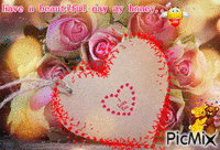 Have a beautiful day my honey - Безплатен анимиран GIF