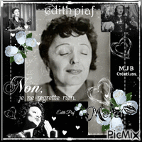 .. Edith Piaf .. M J B Créations