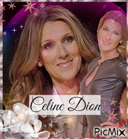 Celine Dion - GIF animé gratuit