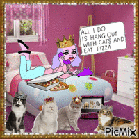 Pizza Party - Gratis animeret GIF