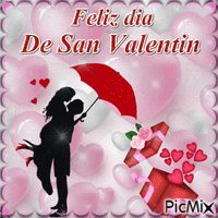 Dia de San Valentin animowany gif