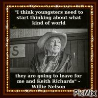 Willie Nelson - GIF animé gratuit
