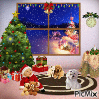 Christmas Cozy Animated GIF