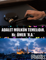 ADALET MÜLKÜN TEMELiDiR. - Free animated GIF