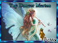 Tap dancer Marten - Nemokamas animacinis gif