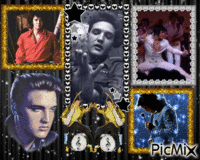 Pour les fans d'Elvis Presley ♥♥♥ アニメーションGIF