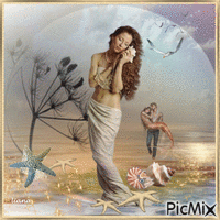 mermaid.... - Animovaný GIF zadarmo