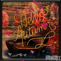 Hello Autumn - GIF animate gratis