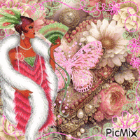 BUTTERFLY DECO animuotas GIF
