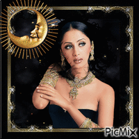 black and gold Animiertes GIF