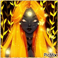 Sun girl - 免费动画 GIF