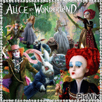 Alice in Wonderland - Бесплатный анимированный гифка